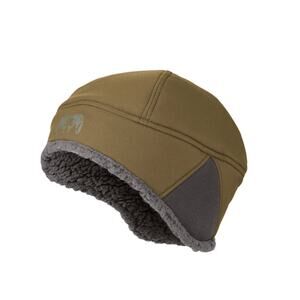 Kuiu Kenai Beanie Hat Bourbon Brown Fleece Lined Mens Size Large New Winter Cap